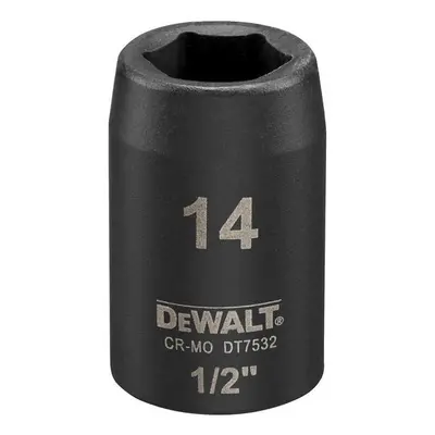 DT7532 DEWALT 1/2" NÁSTRČNÁ HLAVICE EXTREME IMPACT 14 MM