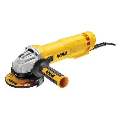 DWE4206 DEWALT ÚHLOVÁ BRUSKA 115MM , 1 010W, BOČNÍ, POSUVNÝ SPÍNAČ,