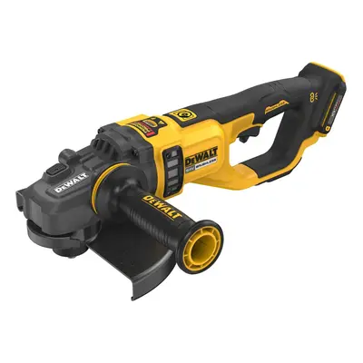 DCG460N DEWALT AKU 54V ÚHLOVÁ BEZUHLÍKOVÁ BRUSKA FLEXVOLT 230MM, BATERIE A NABÍJEČKY