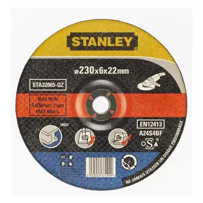 STA32065 STANLEY FATMAX VYPOUKLÝ BRUSNÝ KOTOUČ ⌀230 X 22,0MM X 6,0MM NA KOV