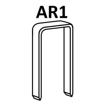 BOSTITCH kartonážní sponky AR1 15-22 mm, pozink 24000ks Délka_: 1452200Z spony AR1 - 22 mm, pozi