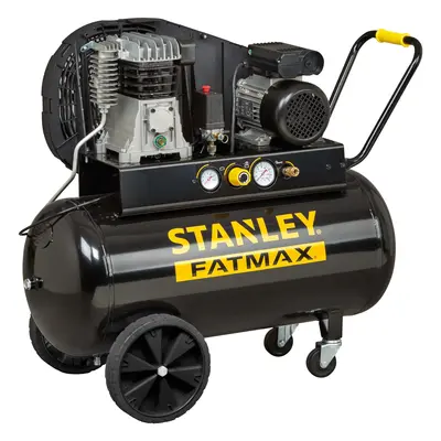 STANLEY B 350/10/100T Kompresor 2válcový, 3FÁZOVÝ, řemenový, olejový, PROFI, s nádrží 100L a tla