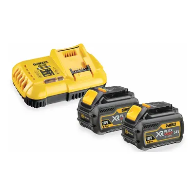 DCB118T2 DeWALT 2 X BATERIE FLEXVOLT XR LI-ION 6,0 AH 54/18VOLT A NABÍJEČKA