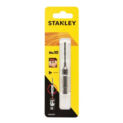 STA62507 STANLEY 10MM KUŽELOVÝ ZÁHLUBNÍK+VODÍCÍ BIT