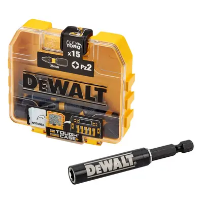 DT70618T DEWALT FLEXTORQ 15DÍLNÁ SADA ŠROUBOVACÍCH BITŮ