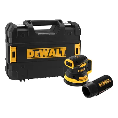 DCW210NT DEWALT 18V AKU EXCENTRICKÁ BRUSKA 125MM, BEZ BATERIE A NABÍJEČKY, V KUFRU T-STAK