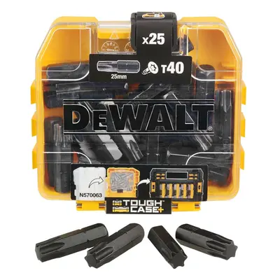 DT70559T DEWALT EXTREME BITY S DRÁŽKOU TORX 40, 25 MM, 25 KS