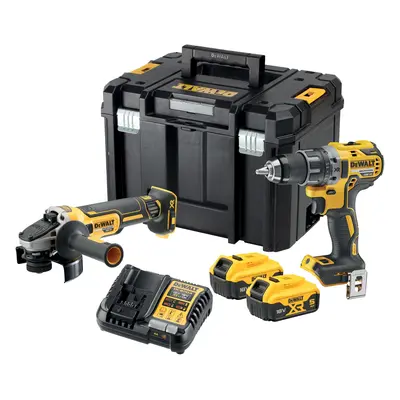 DCK2020P2T DEWALT 18V SADA BEZUHLÍKOVÉHO NÁŘADÍ