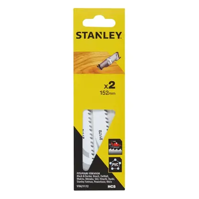 STA21172 STANLEY PILOVÉ LISTY HCS 152 MM, 2 KS, NA DŘEVO A PLAST