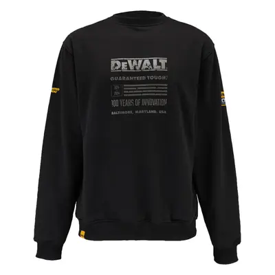 DEWALT-MORAVA PÁNSKÁ STRETCH MIKINA BEZ KAPUCE DEWALT ORIGINAL 100 LET VÝROČÍ* Velikost: XL