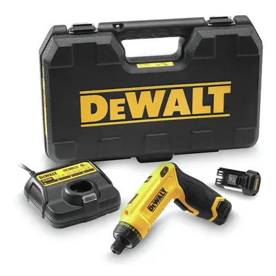 DCF680G2 DeWALT 7,2 VOLT AKU GYROSKOPICKÝ ŠROUBOVÁK 1/4" , 2 X 1,0 Ah BATERIE , NABÍJEČKA, KUFR