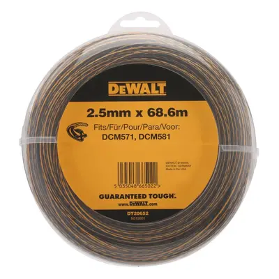 DT20652 DEWALT NÁHRADNÍ STRUNA 2,5 MM X 68,6M