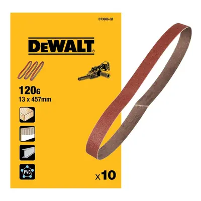 DT3606-QZ DEWALT BRUSNÉ PÁSY, 10 KS, 13 X 457 MM, 120 G