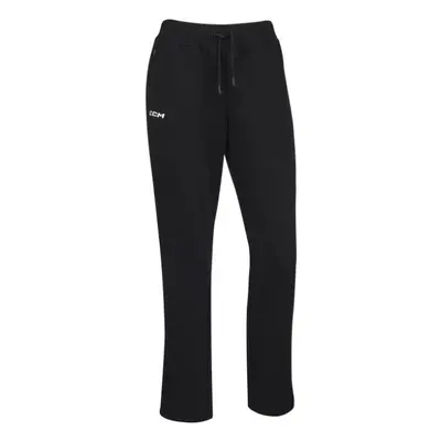 Kalhoty CCM Locker Room Tapered Pant SR, Senior, černá