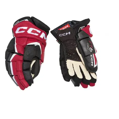 Rukavice CCM Jetspeed FT6 SR, tmavě modrá-červená-bílá, Senior