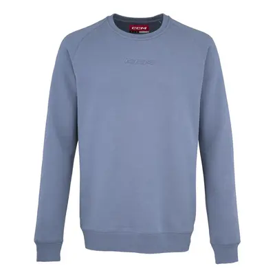 Mikina CCM Core Fleece Crew SR, modrá, Senior