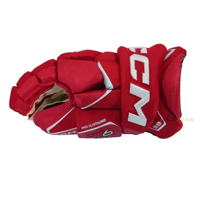 Rukavice CCM Jetspeed FT6 Pro JR, červená, Junior