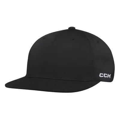 Kšiltovka CCM Team Flatbrim Snapback SR, černá, Senior