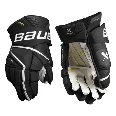 Rukavice Bauer Vapor Hyperlite S22 SR, Senior, černá-bílá