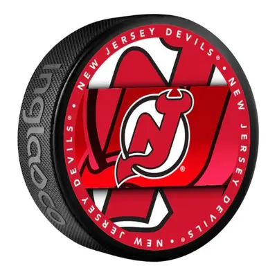 Fanouškovský puk NHL Medallion Blister (1ks), New Jersey Devils