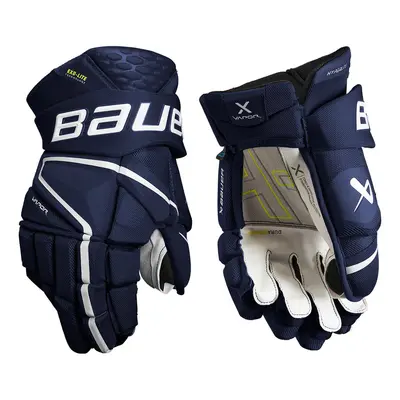 Rukavice Bauer Vapor Hyperlite S22 SR, Senior, černá-červená-žlutá