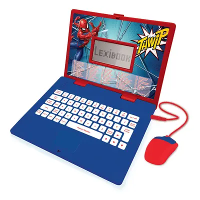 Lexibook Francouzsko-anglický vzdělávací notebook Spider-Man