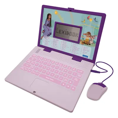 Lexibook Francouzsko-anglický vzdělávací notebook Disney Přání