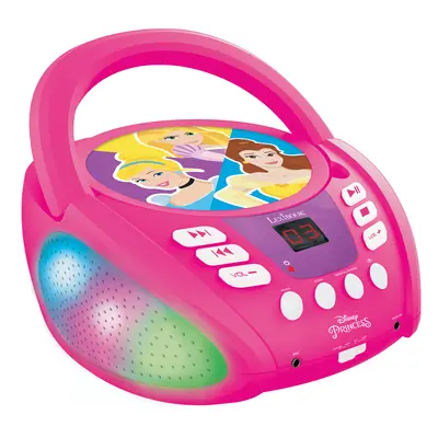 Lexibook Svítící Bluetooth CD přehrávač Disney Princezny