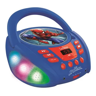 Lexibook Svítící Bluetooth CD přehrávač Spider-Man