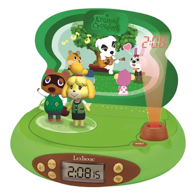 Lexibook 3D budík s projektorem Animal Crossing