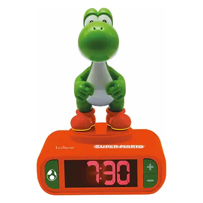 Lexibook Budík s 3D figurkou Super Mario Yoshi