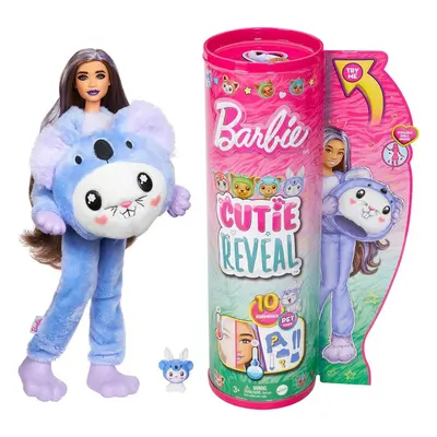 Mattel Barbie Cutie Reveal panenka v kostýmu – zajíček ve fialovém převleku za Koalu