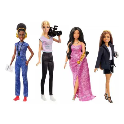 Mattel Barbie Sada panenek filmařek 4 ks