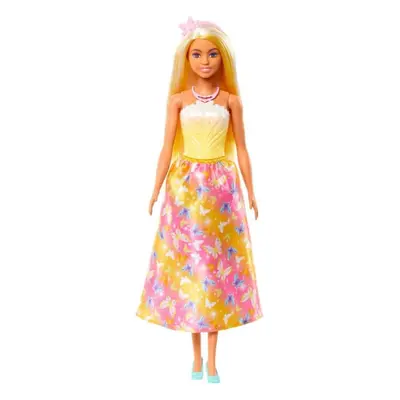 Mattel Barbie Pohádková Princezna – žlutá