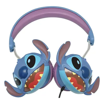 Lexibook Skládací drátová sluchátka Disney Stitch