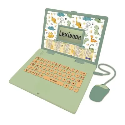 Lexibook Francouzsko-anglický vzdělávací notebook Dinosaurus