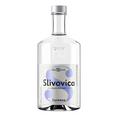 Žufánek Slivovice 50% 0,5 l (holá láhev)