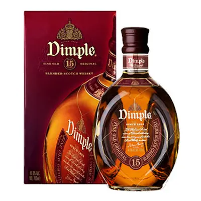 Dimple 15y 0,7 l (holá láhev)