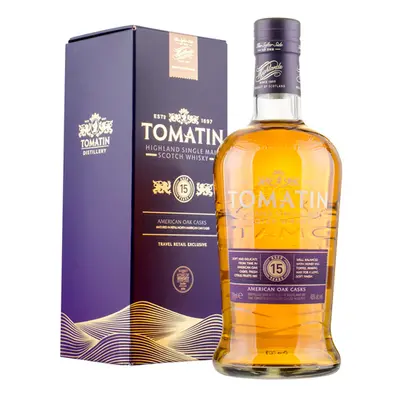 Tomatin American Oak Casks Whisky 15y 46% 0,7 l (tuba)