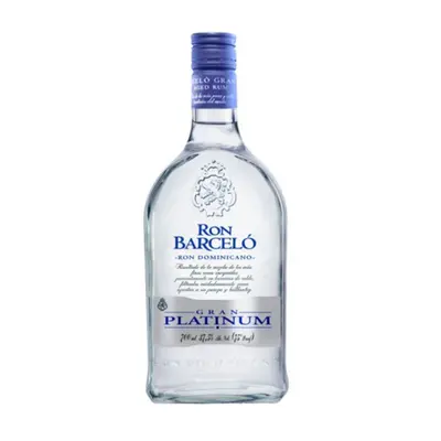 Ron Barcelo Gran Platinum Rum 37,5% 0,7 l (holá láhev)