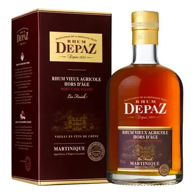 Depaz Port Cask Finish 45% 0,7 l (karton)