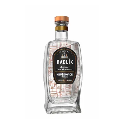 Palírna Radlík Hruškovice Williams 45% 0,5 l (holá láhev)