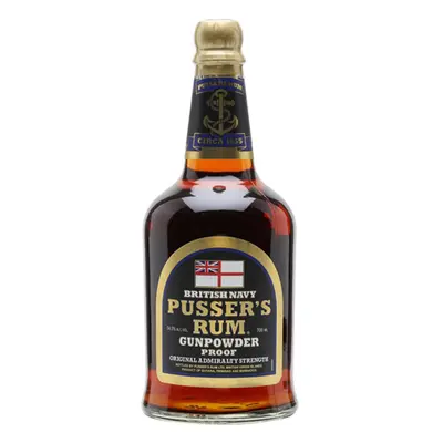 Pusser's Gunpowder Proof 54,5% 0,7 l (holá láhev)