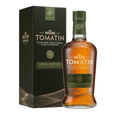 Tomatin 12y 43% 0,7 l (kazeta)