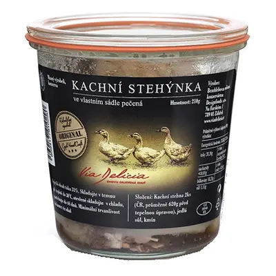 Kachní stehýnka ve vlastním sádle pečená 2 ks, 450 g