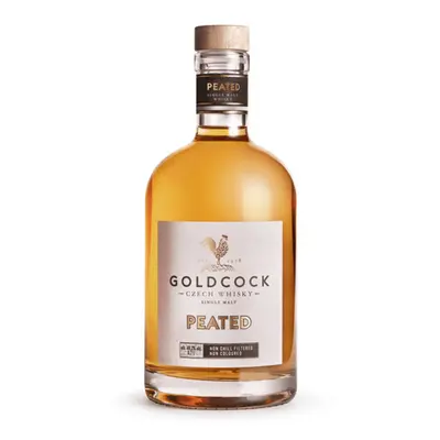 Gold Cock Peated Single Malt 49,2% 0,7 l (holá láhev)