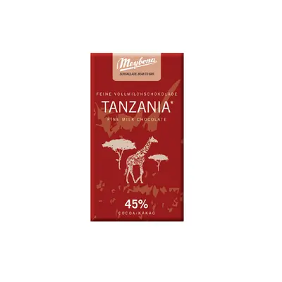 Meybona mléčná čokoláda Tanzania 45% 40 g