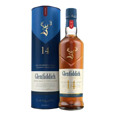 Glenfiddich 14y Bourbon Barrel Reserve 43% 0,7 l (karton)