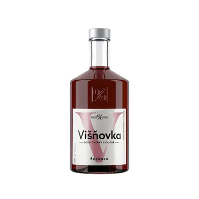 Žufánek Višňovka 20% 0,5 l (holá láhev)