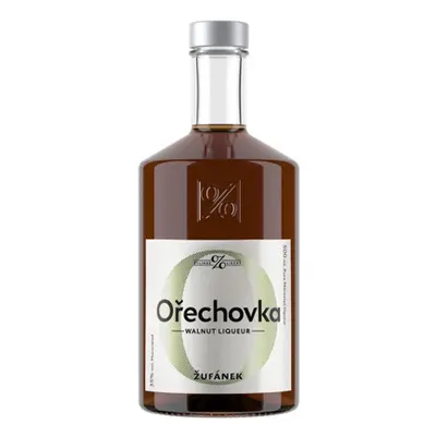 Žufánek Ořechovka 35% 0,5 l (holá láhev)